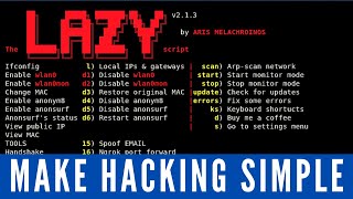 The Lazy Script  Kali Linux 20171  Automate Penetration Testing [upl. by Salbu918]