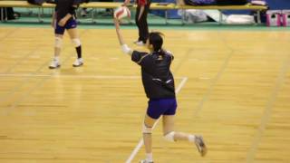 2011130 Vリーグ女子 JT vs 東レ 刈谷大会 木村沙織 宮田由佳里 [upl. by Driskill875]