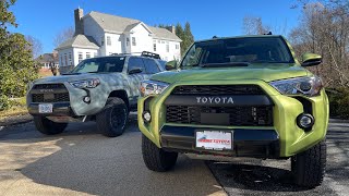 I paid a dealer markup… Meet My New 2022 Toyota 4Runner TRD Pro in LIME RUSH [upl. by Ymmat]