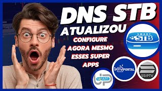 🔶️ SMART STB SMART UP PLAYER PORTAL COMO ALTERAR O DNS E DESBLOQUEAR CANAIS [upl. by Errecart]