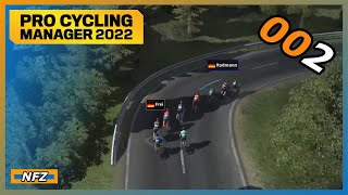 Pro Cycling Manager 2022  002 ► An der Spitze des Rennens ► PCM 2022 Gameplay german [upl. by Jedidiah]