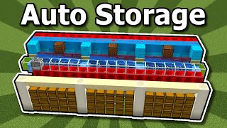 How to Build an Automatic Sorting System in Minecraft 120 [upl. by Goulette179]