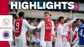 Free kick goal by Branco amp good finish from Kian 👏  Highlights amp Reactions Ajax  Rangers FC [upl. by Sully]