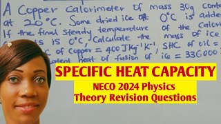 NECO 2024 Physics Theory Revision Questions and Answers [upl. by Greeley]