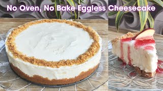 न ओवन न बेक एगलेस चीज़केक  Eggless Cheesecake Recipe  Cook With Ishrat fullvideo [upl. by Annelg]