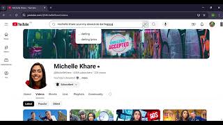 Michelle Khare MichelleKhare i love your videos i every video i watch them in awe [upl. by Hankins965]