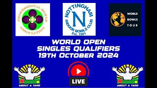 PBA World Open Singles Qualifiers SemiFinal SCOTT EDWARDS VS CHRIS RODGERS Nottingham IBC [upl. by Loeb]