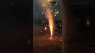 Flowerpot crackers diwali fireworks [upl. by Siduhey354]