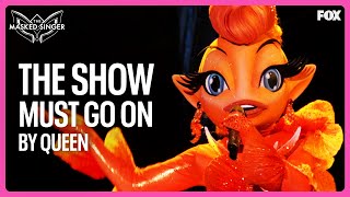 Goldfish Performs quotThe Show Must Go Onquot by Queen  Season 11  The Masked Singer [upl. by Ettezzil]