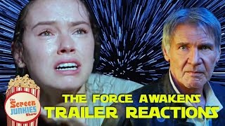 Star Wars The Force Awakens  Final Trailer Reactions [upl. by Thorn]