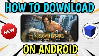 How to download amp play PRINCE OF PERSIA THE SANDS OF TIME on android using aether sx2 emulator [upl. by Amliw83]