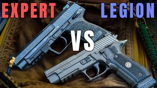 Sig Legion p226 vs HK USP Expert [upl. by Schroder59]