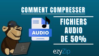 Compresser les fichiers audio à 50  en ligne Guide facile [upl. by Ennaerb]