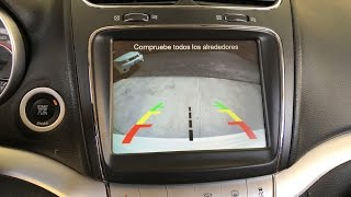 Instalación de cámara reversa para Dodge Journey Años 20112019 [upl. by Sinnej]