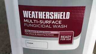 Dulux Weathield Fungicide Wash [upl. by Hartmunn]