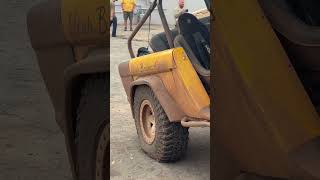 Classic Yellow Ford Bronco Flex Test Suspension Travel Showcase [upl. by Vacla]