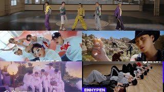 ACE WayV ATEEZ NCT DREAM and ENHYPEN mv reactions [upl. by Engelbert]