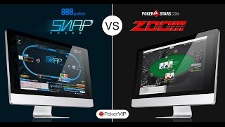 Best Poker Sites 888Poker vs PokerStars Part 1 [upl. by Ekusoyr684]