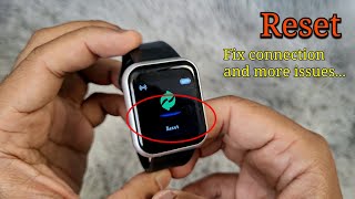 How To Reset Y68  D20 Fitpro Smartwatch  Fix Connection Problems and more [upl. by Erle]