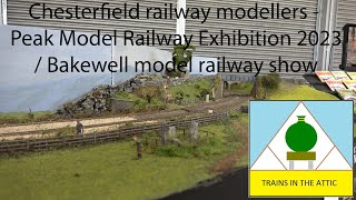 Peak Model Railway Exhibition 2023  Bakewell Model railway show [upl. by Walford]