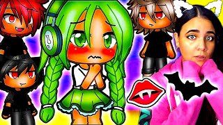 Living with 3 VAMPIRES 🧛🩸 Gacha Life Mini Movie Funny Story Reaction [upl. by Shear483]