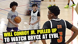 Bryce James amp The Squad vs Jalen Wilson amp Howard Pulley Will Conroy Jr Pulled Up EYBL Session 2 [upl. by Wera]