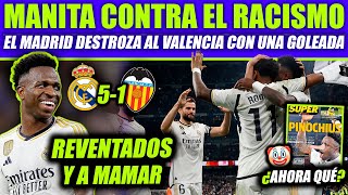 VINICIUS Y RODRYGO REVIENTAN AL VALENCIA EN UNA GOLEADA HISTÓRICA DEL MADRID POR 51 ¡HUMILLADOS [upl. by Nessah]