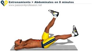 Abdominales en 8 minutos entrenamiento para hacer abdominales perfectos [upl. by Araihc]