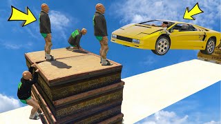 GTA 5 ONLINE 🐷 CORRIDORI E FAGGIO VS LAMBORGHINI  🐷 LTS 🐷DAJE [upl. by Inuat425]