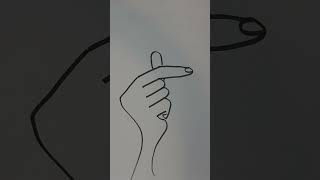 Easy Hands Drawing Tutorial drawingtutorial easydrawing simpledrawing SerJay [upl. by Tammie]