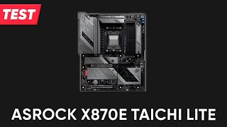 Mainboard ASRock X870E Taichi Lite 90MXBPA0A0UAYZ  TEST  Deutsch [upl. by Elamrej]