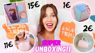 MEGA UNBOXING PRODOTTI ASSURDI A PREZZI STRACCIATI TEMU [upl. by Agnew]