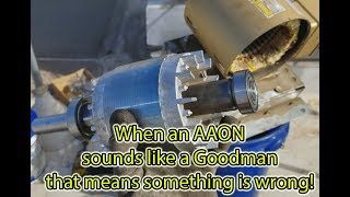 AAON unit sounds like a Goodman  That means that something is wrong [upl. by Suruat]