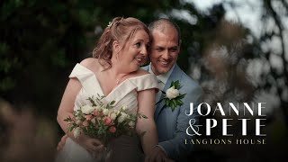 Joanne amp Pete  Langtons House Essex  Wedding Film  James Steer Media  Sony FX3 [upl. by Nnahteb181]