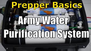 Prepper basics Army Water Purification System REVIEW [upl. by Assirrak]