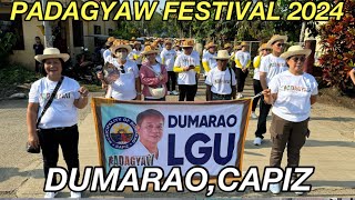 PADAGYAW FESTIVAL 2024 PARADE  AUGUST 12024 padagyawfestival2024 dumarao [upl. by Noryv]