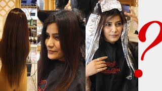 My Hair Color Transformation  BALAYAGE  Super Style Tips [upl. by Ylelhsa175]