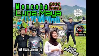 Gowes track Luna Maya Kulonprogo jogja [upl. by Odracir]