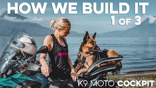 How we build your dogs K9 Moto Cockpit motorcycle dog carrier 1 of 3 [upl. by Weingarten]