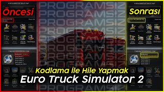 Euro Truck Simulator 2  Kodlama İle Para ve Level Hilesi Yapmak  Programsız [upl. by Pik809]