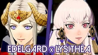 Fire Emblem Three Houses ★ Edelgard x Lysithea 【Support Conversations  Epilogue】 [upl. by Ajay]