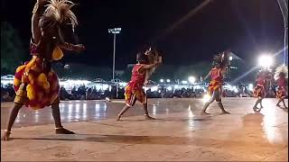 tari Bujang ganong St Chandra Waskita di alun alun kota reog Ponorogo [upl. by Netnilc]