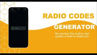 Radio Codes Generator app database 247  Radio code for popular brands [upl. by Lateehs]