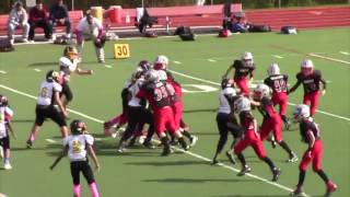 11u Somers tuskers football highlight reel [upl. by Ynittirb]