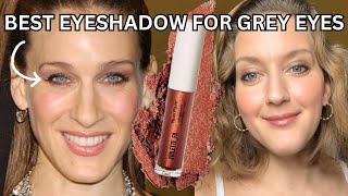 BEST EYESHADOW COLORS FOR GREY EYES [upl. by Marc]