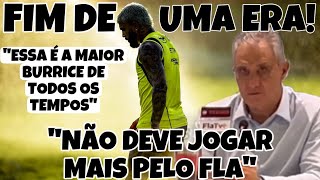 PARABÉNS TITE VOCÊ CONSEGUIU FIM DA LINHA PARA GABIGOL NO FLAMENGO FINAL MELANCÓLICO TRISTE [upl. by Carola]