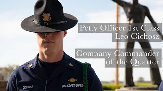 Petty Officer Cichosz  Company Commander of the Quarter [upl. by Selohcin310]