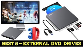 Top 5 Best External DVD Drives 2023 [upl. by Renrag]