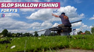 Slop Shallow Fishing for F1s with Andy Bennett at Lindholme Lakes [upl. by Neale]