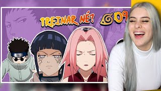 REAGINDO a MALANDRAGEM NINJA  EPISÓDIO 9 TREINAR NÉ  VOICE MAKERS ‹ Alpha › [upl. by Tamsky]